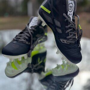 Warrior Lacrosse Burn 8 Mid Cleats (Youth) Size 2Y